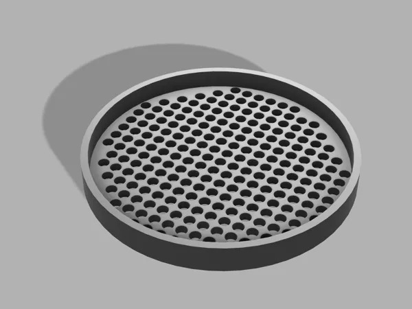 Porte-savon perforé égouttoir