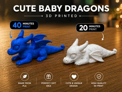 Baby Dragon (20-40 minutes print)