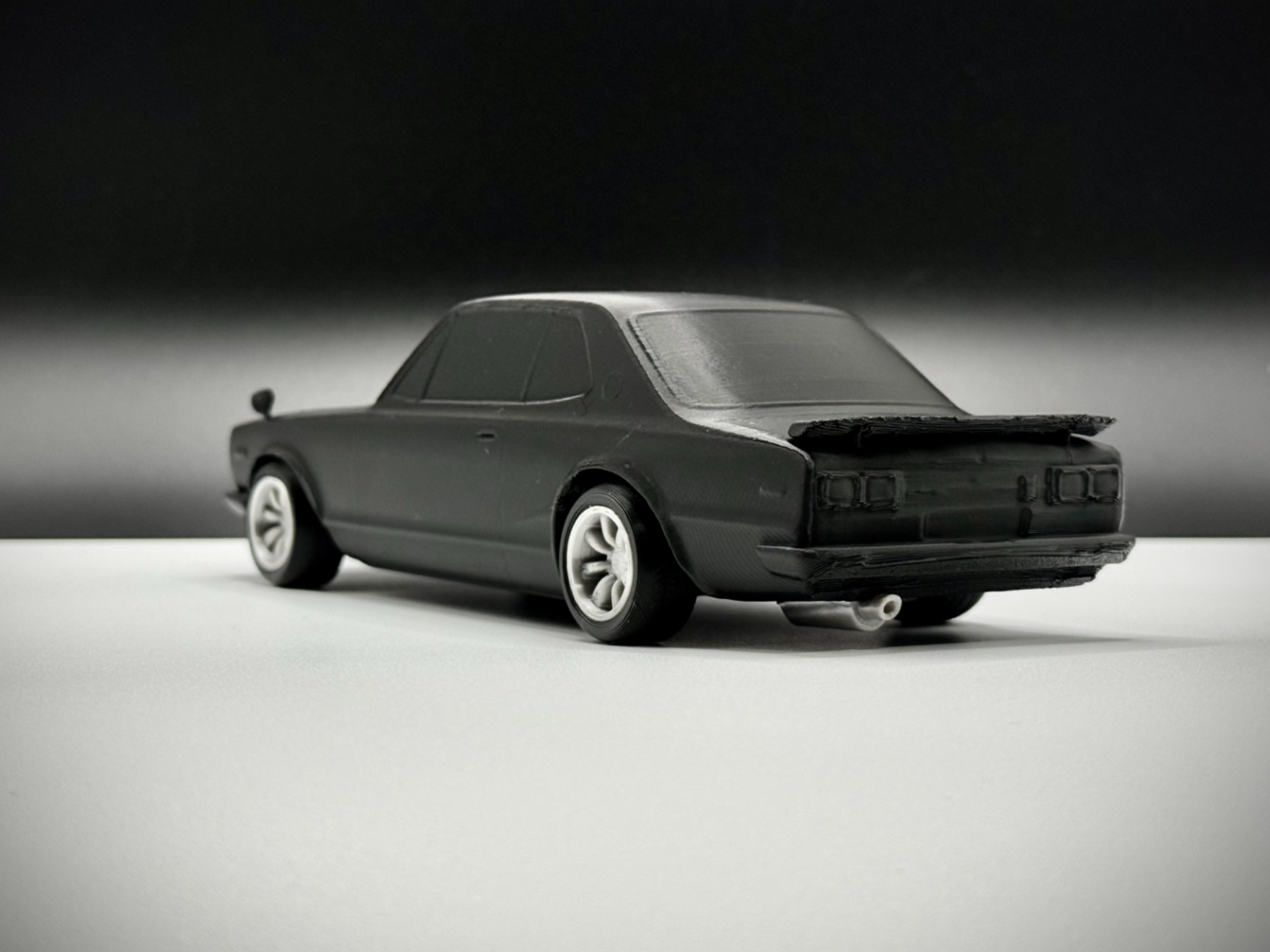 3Dプリント 1972年 日産 スカイライン 2000GT-R ハコスカ 1/24スケール