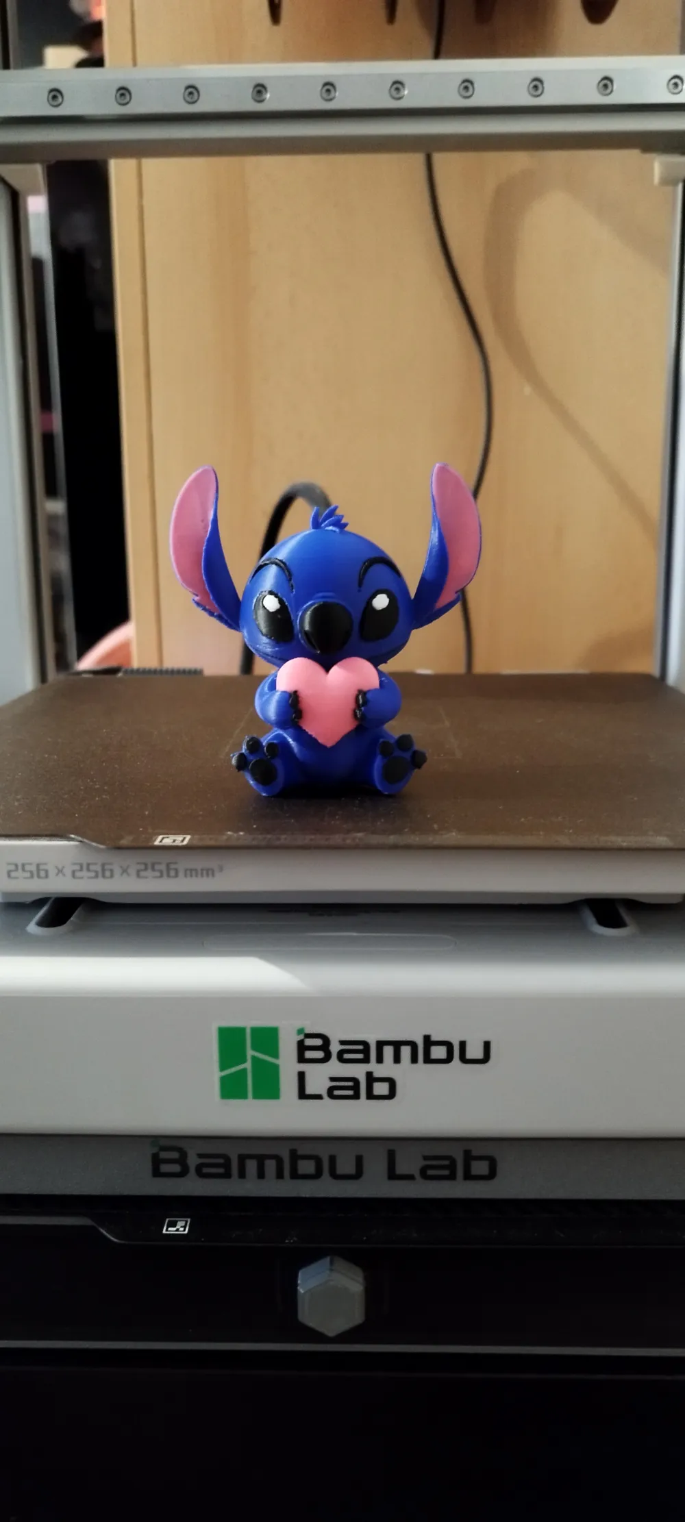 Stitch heart AMS ( 4 colors ) - Free 3D Print Model - MakerWorld