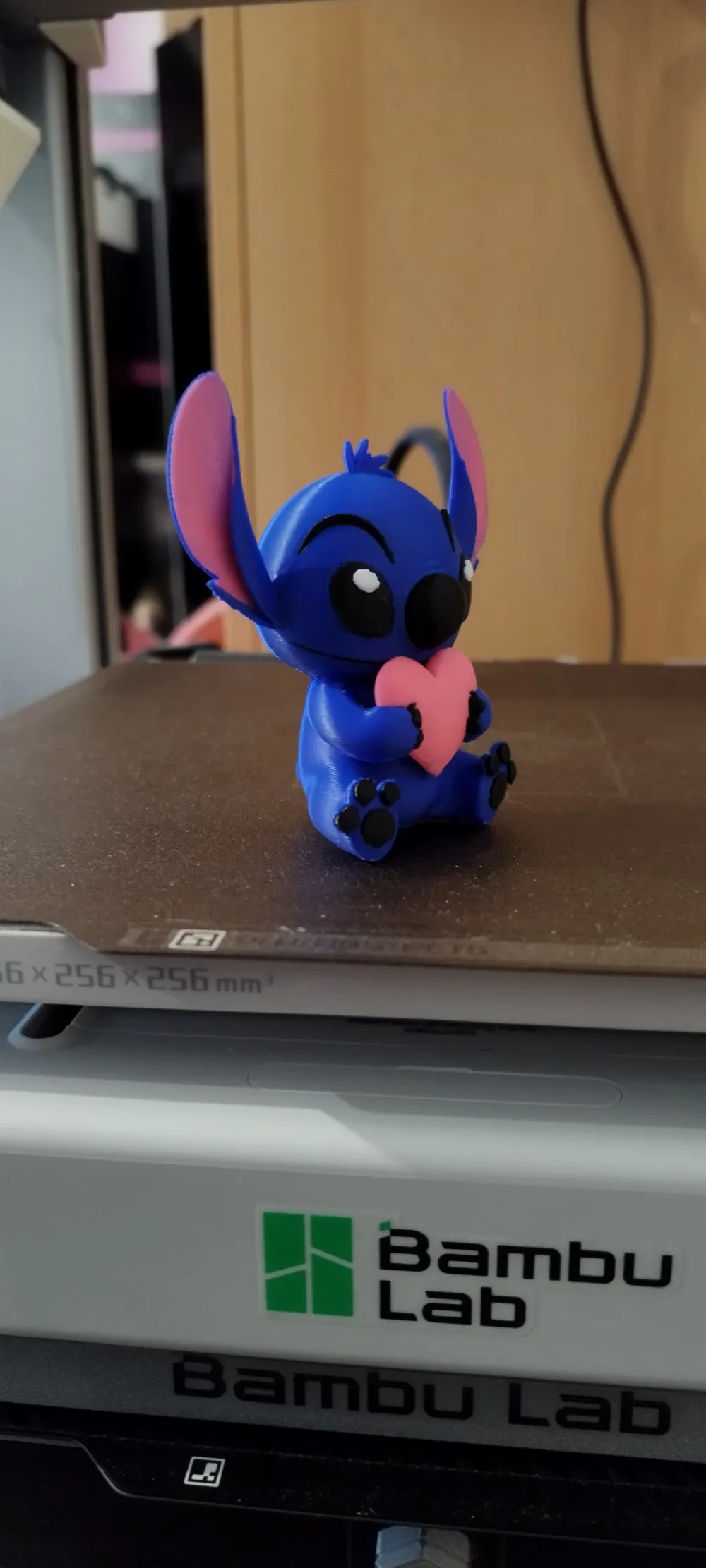 Stitch heart AMS ( 4 colors ) - Free 3D Print Model - MakerWorld