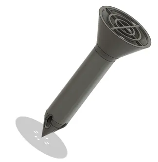Plant watering pin