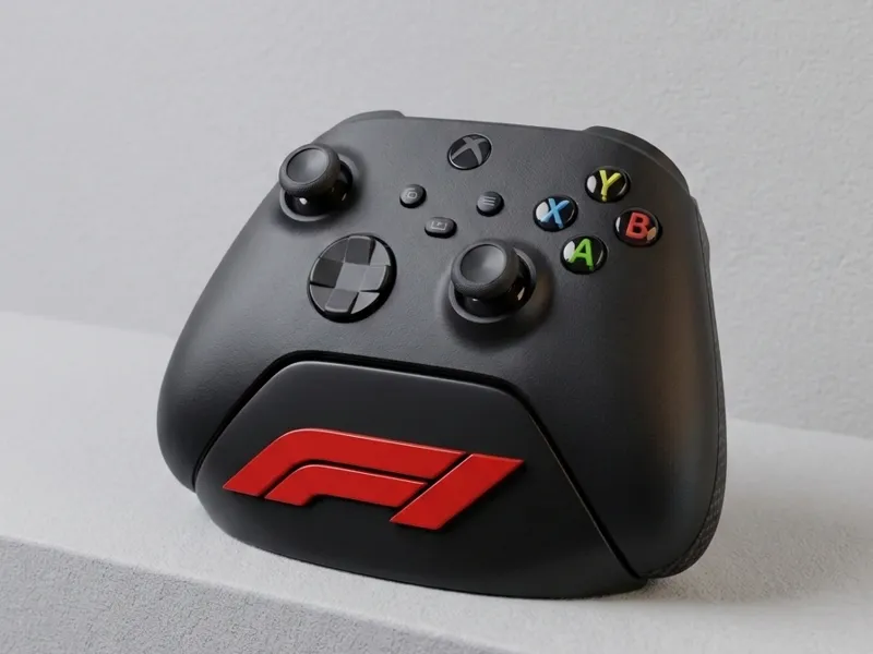 Minimalistic F1 Xbox Controller Stand