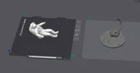 Two parts - 0.2mm layer, 2 walls, 15% infill