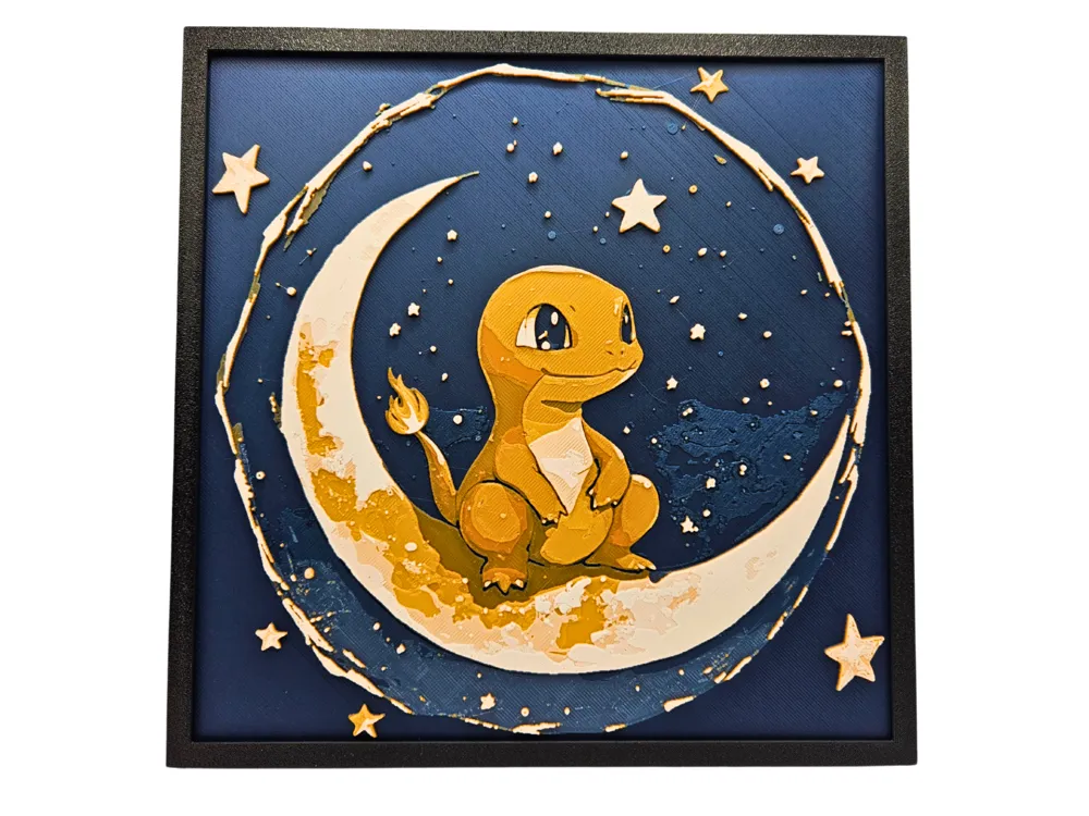 Charmander Moon (Pokemon Hueforge)