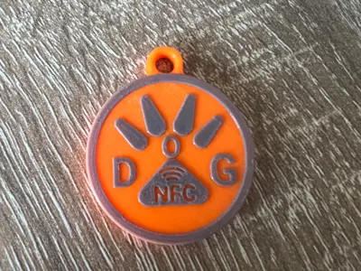 Dog Tag NFC TAG