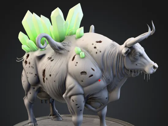 Crystal bull