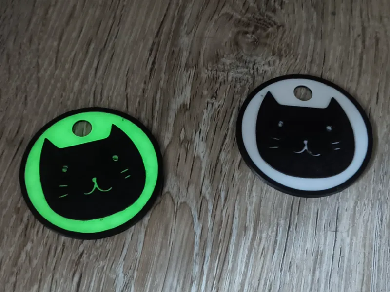 Black Cat Keychain