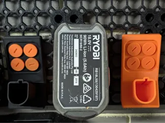 Battery Holder for Ryobi 18V - Multiboard