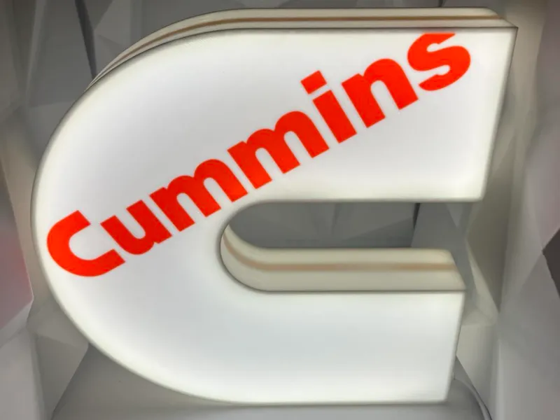 Cummins LED lightbox