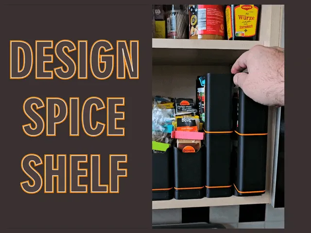 Design Spice Shelf