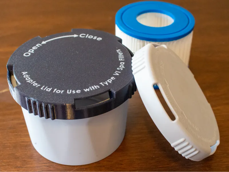 Avenli Spa Adapter Lid for Type VI filters Hot Tub