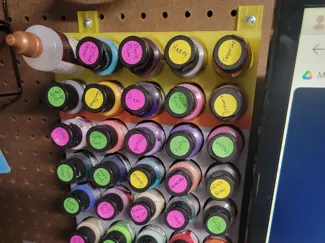 acrylic paint rack