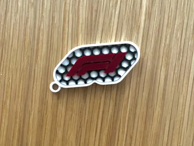 F1 Keychain
