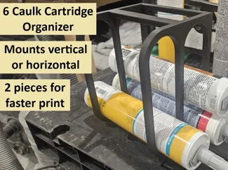 Double Caulk Tube Holder (2x3 tubes)
