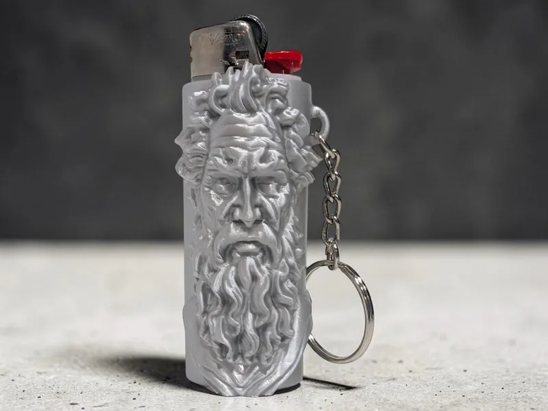 Socrates Bic Lighter Case