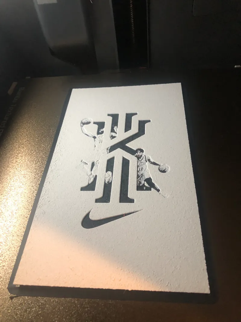 Kyrie Irving Last nike poster  "Hueforge"