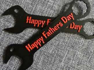 Happy Fathers Day Wrench 