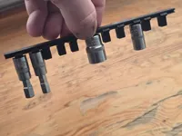 1/4 socket holder 0.2mm layer, 3 walls, 35% infill