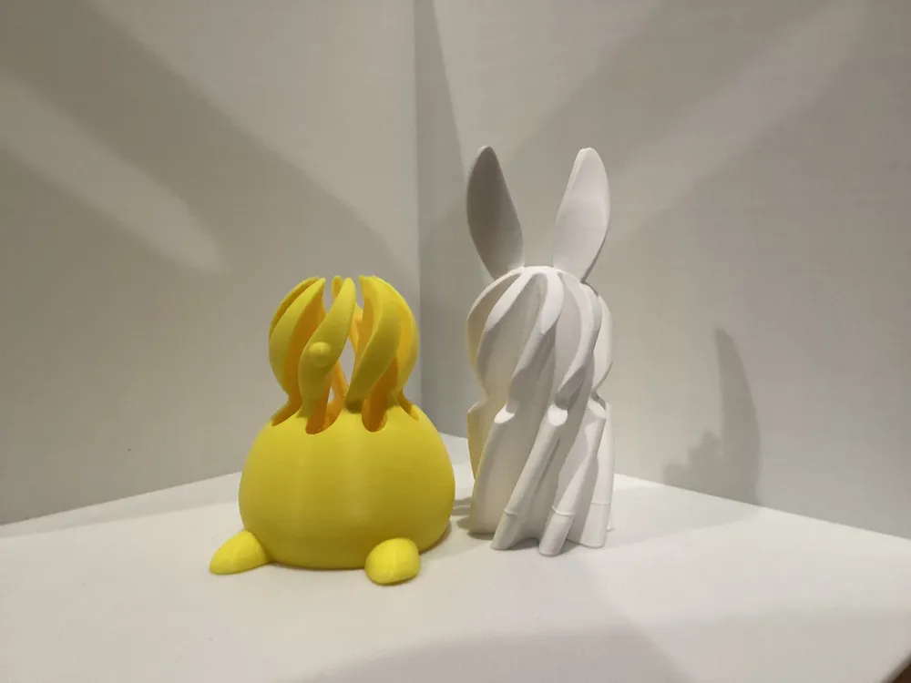 Bunny Passthrough Fidget - Free 3D Print Model - MakerWorld