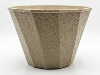 Crystal Voronoi Planter – Organic Geometric Design