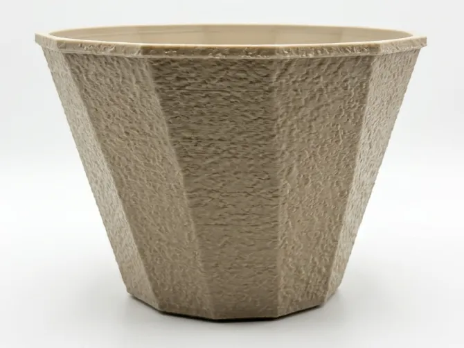 Crystal Voronoi Planter – Organic Geometric Design