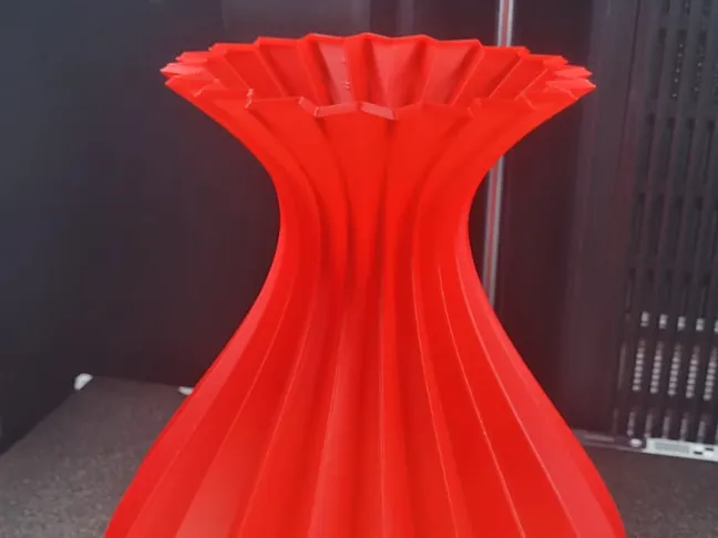 Vaso Onda Dritta - VASE WITH STRAIGHT WAVES