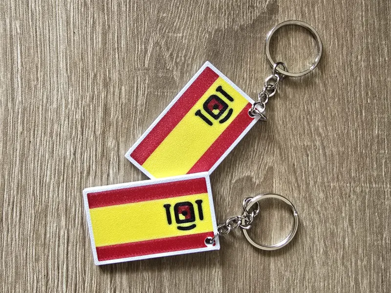 Spain keychain