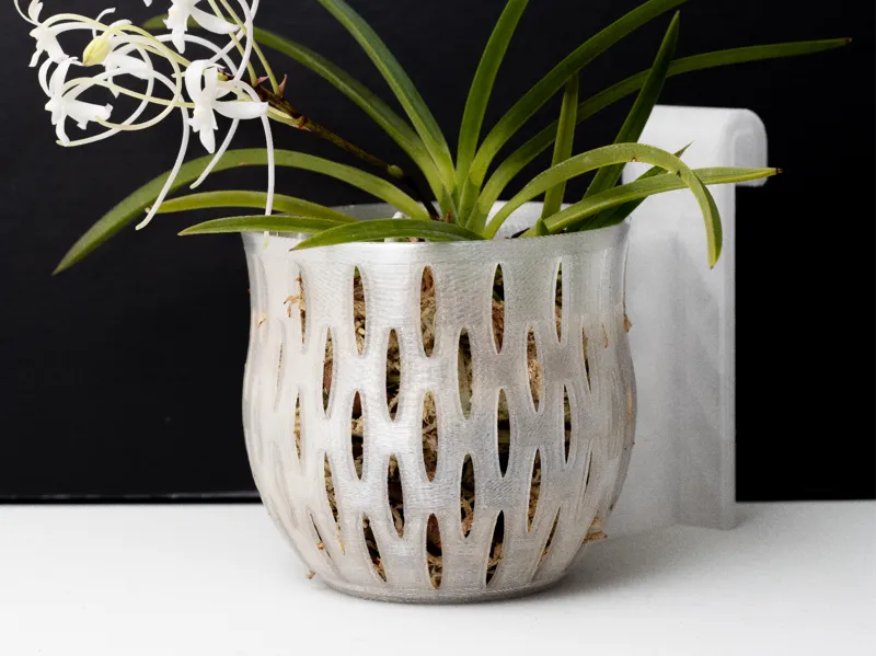 3" Orchid Hanger Pot for Gridwall