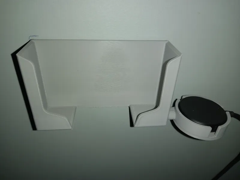 Phone and watch wall mount stand.