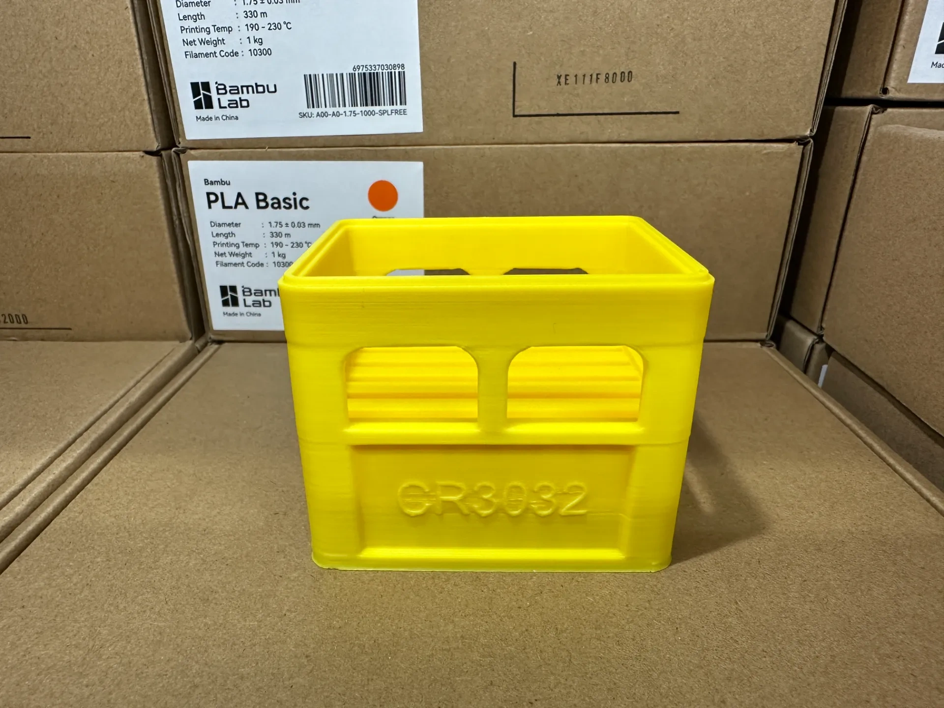 Miniatura 19 do modelo 3D 可堆叠啤酒箱 电池收纳箱 （51款常用电池，可定制各类电池尺寸）