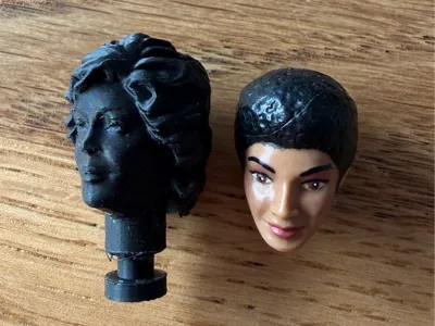 Uhura Action Figure Head