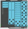 A1 mini print plate - trays only