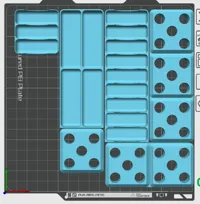 A1 mini print plate - trays only
