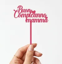 Topper de gâteau « Joyeux anniversaire maman » — photo 2