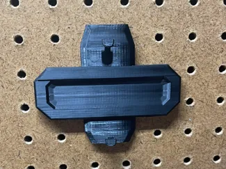 Milwaukee M12 Charger Pegboard Mount 1" grid