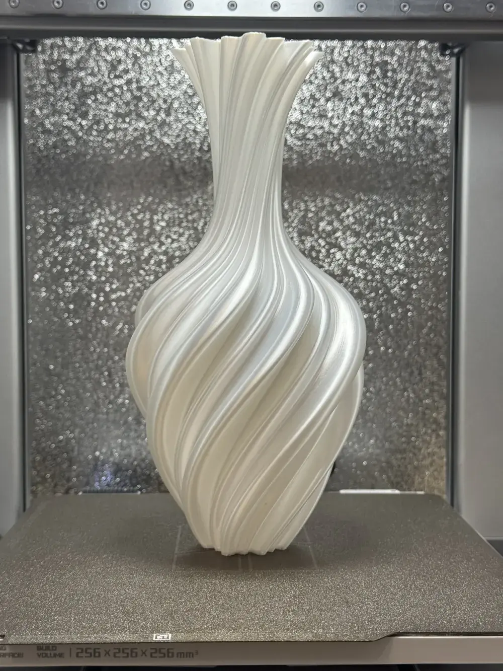 Miniatura 1 do modelo 3D 丝绸花瓶（加重，不漏水）