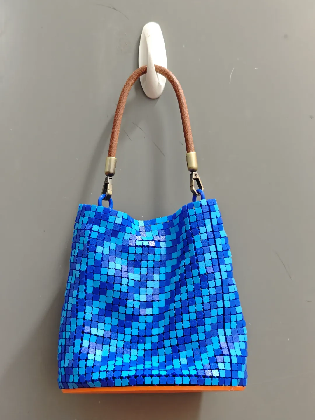 Miniatura 10 do modelo 3D Flex Fabric Tote 锁子甲手提包