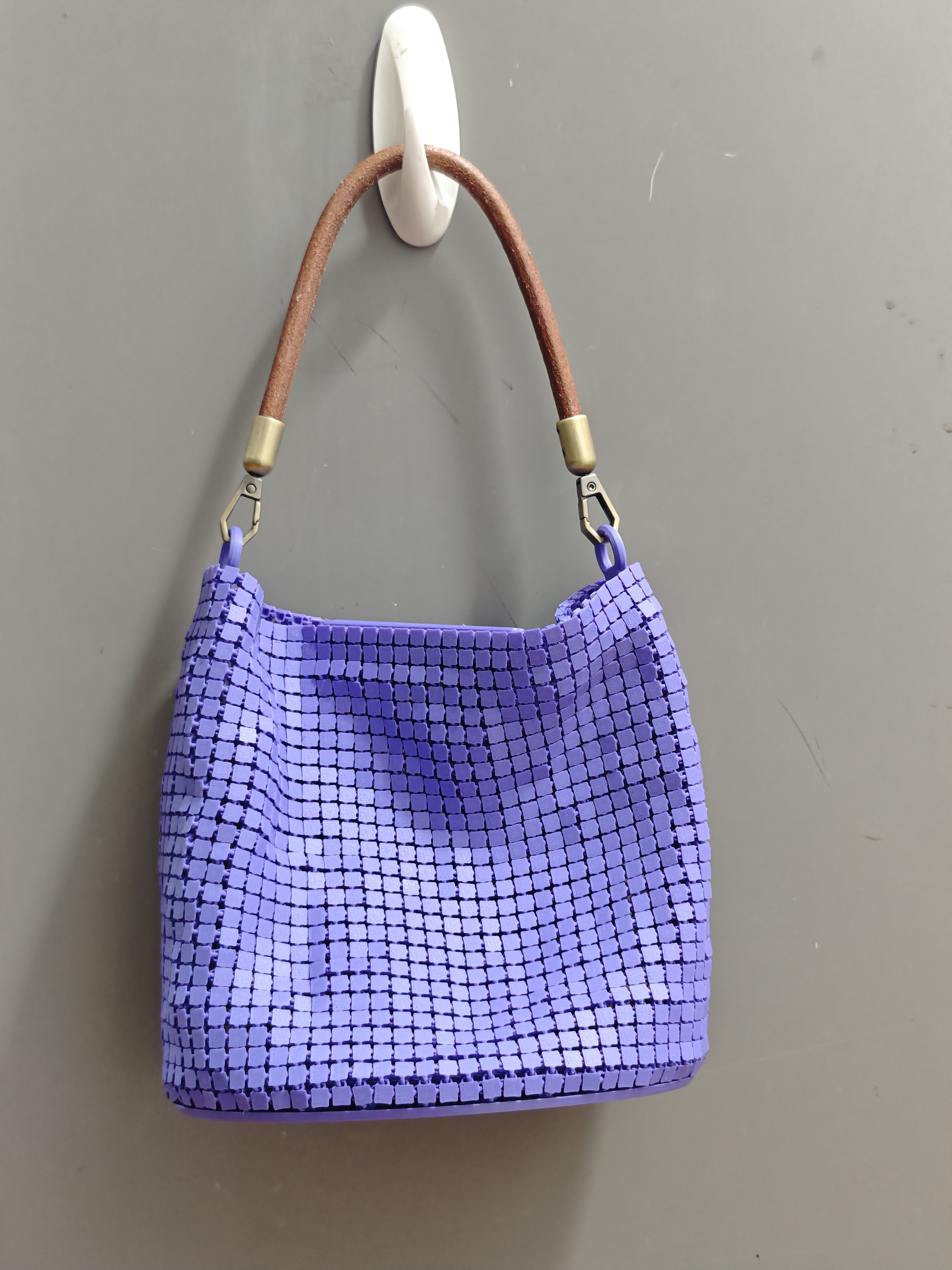 Miniatura 2 do modelo 3D Flex Fabric Tote 锁子甲手提包