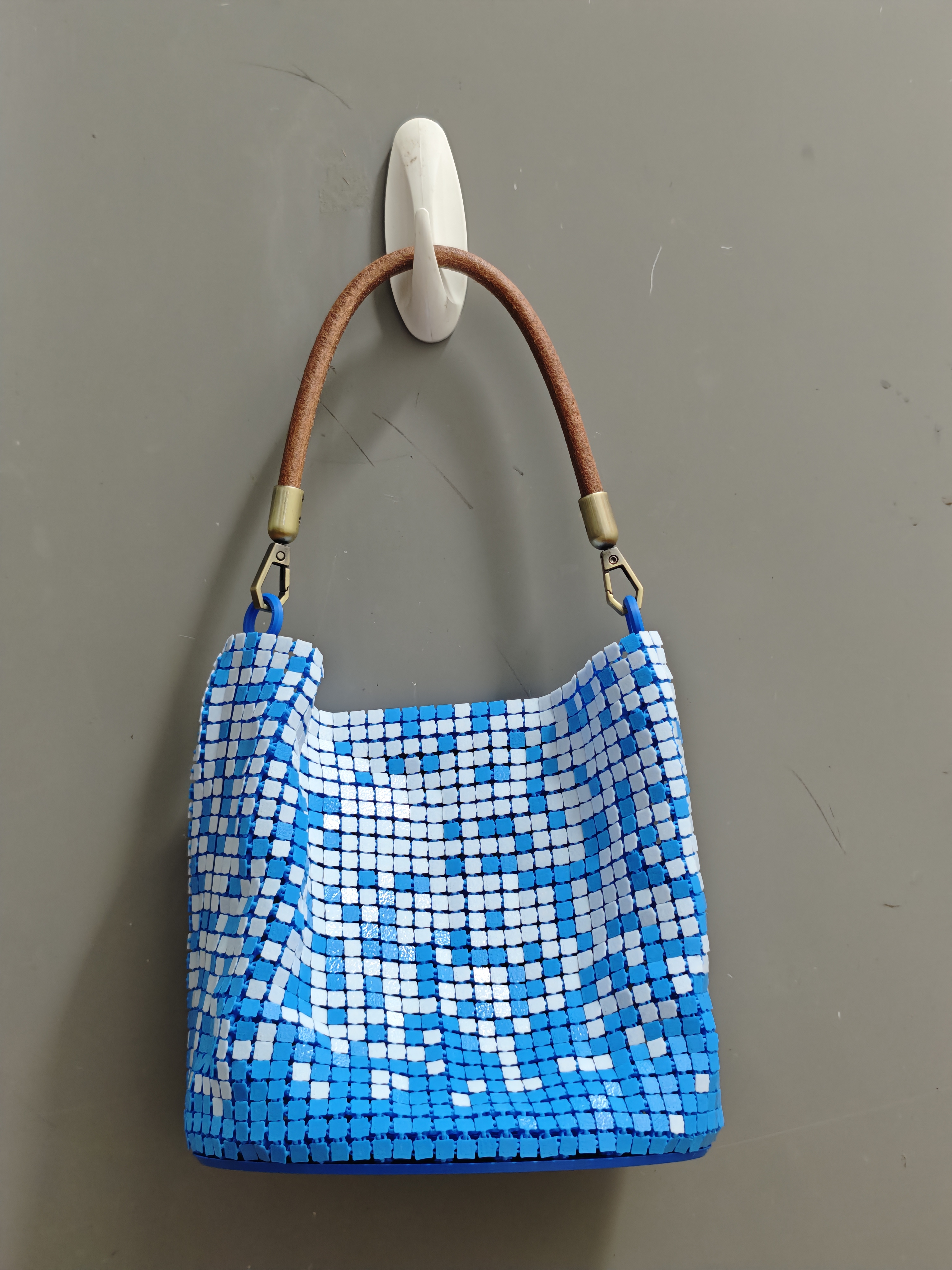 Miniatura 4 do modelo 3D Flex Fabric Tote 锁子甲手提包
