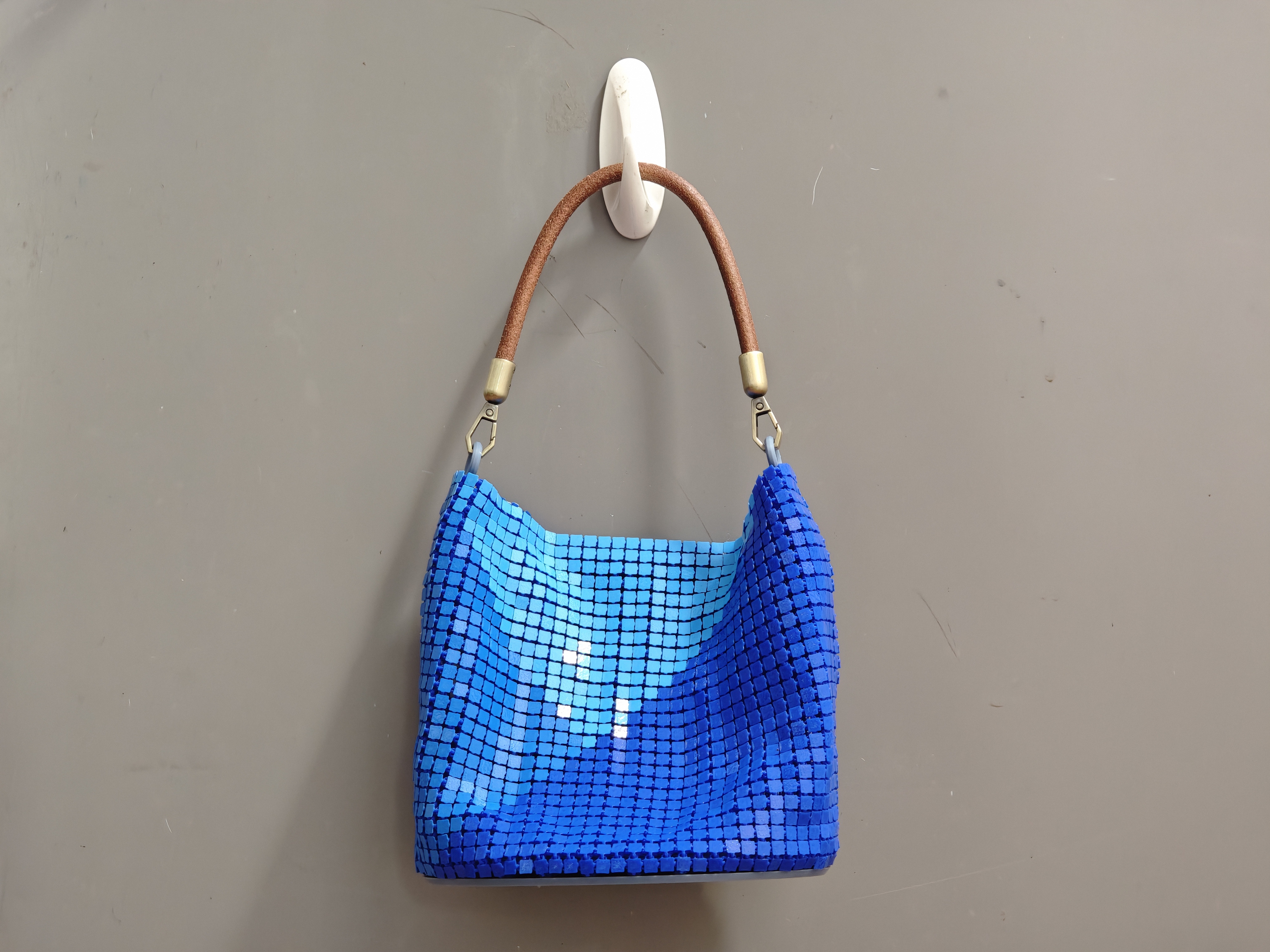 Miniatura 6 do modelo 3D Flex Fabric Tote 锁子甲手提包