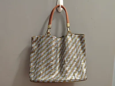 Flex Fabric Tote Chainmail Bag
