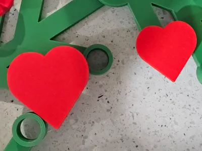Heart for Brick Wreath
