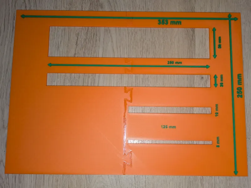 Briefmaß Briefschablone Deutsche Post