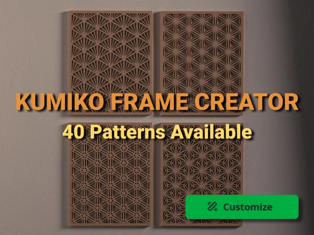 Kumiko Frame Creator (Parametric)