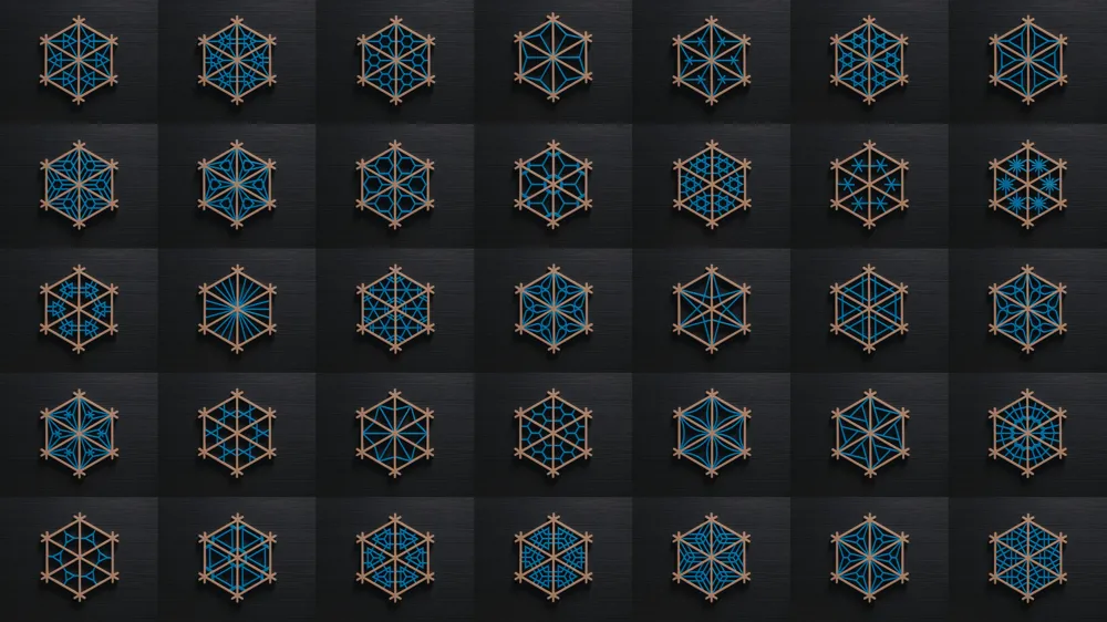 Kumiko Frame Creator (Parametric) by Paper View MakerWorld