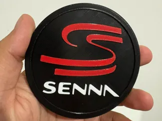 Descanso de copos - Ayrton Senna