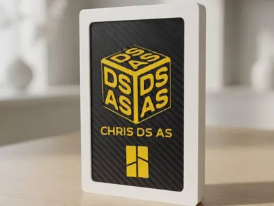 Custom Logo Display Frame