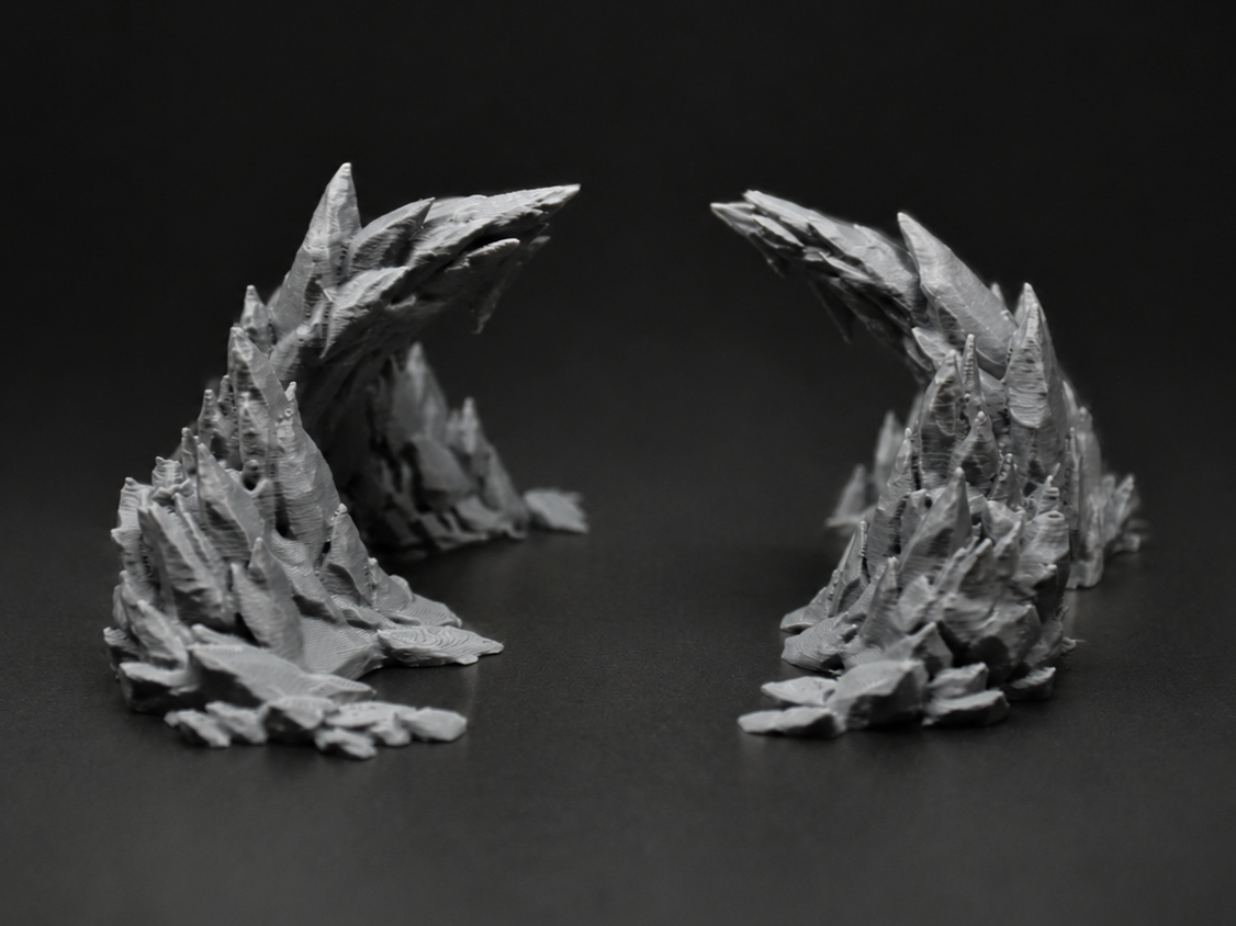 Stone Valley Arch - DND Miniature Terrain