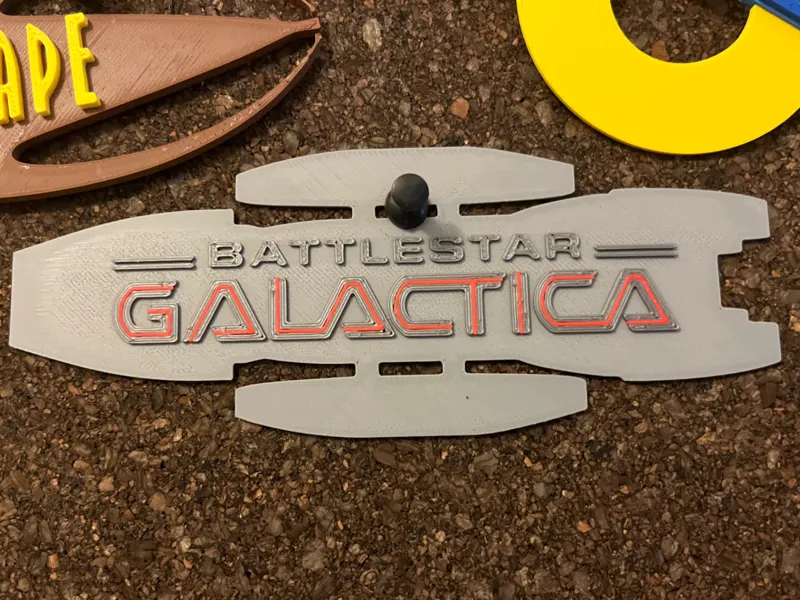 Battlestar Galactica Badge - multicolor